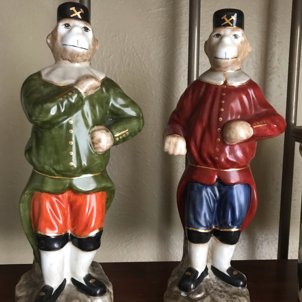 Vintage Ceramic Monkeys